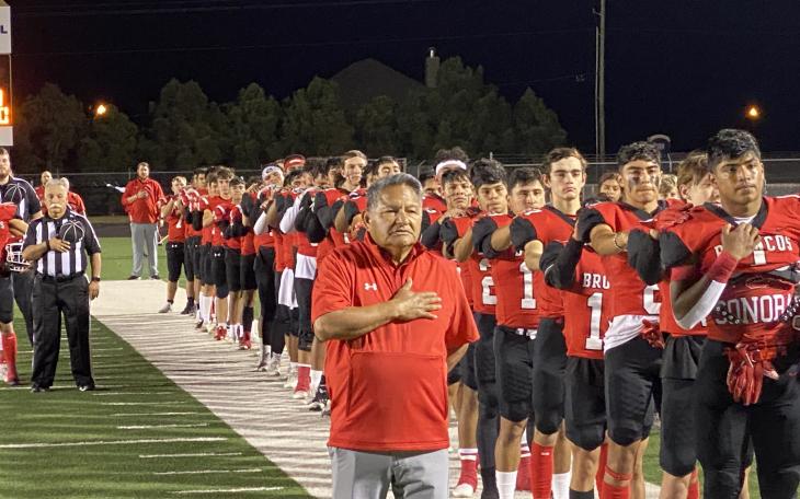 Sonora Broncos at the 1st round playoff game on Nov. 10, 2022
