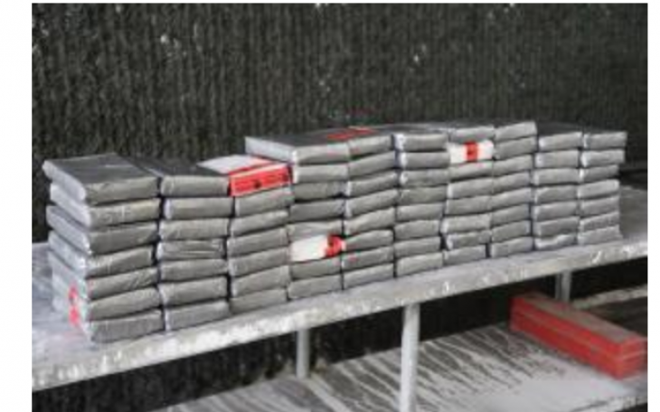 183lbs of Cocaine Seized in Laredo 12/22 (Courtesy/CBP)