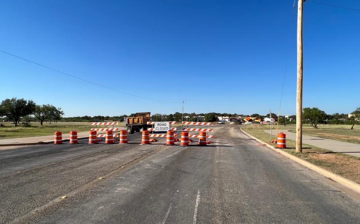 Construction on College Hills at Red Arroyo 2022 (LIVE! Photo/Yantis Green)
