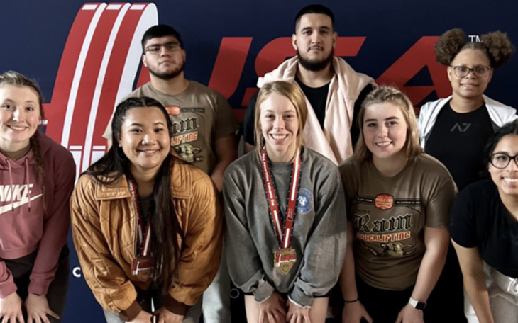 Angelo State Powerlifting Team 2022
