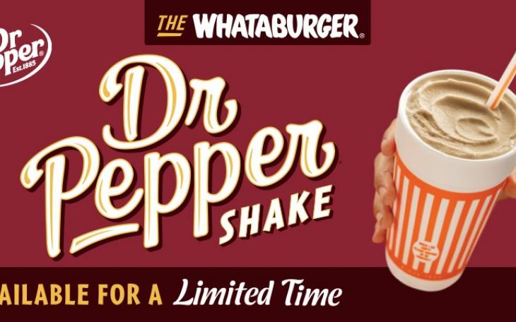 Whataburger Dr. Pepper Shake (Courtesy/Whataburger)