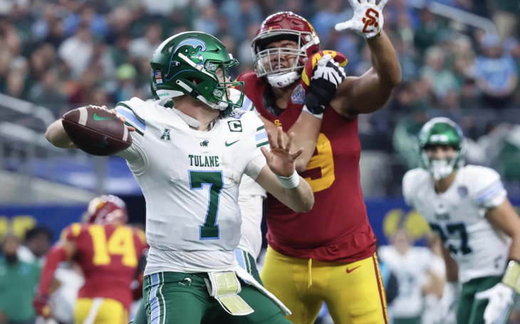 Tulane's quarterback Michael Pratt