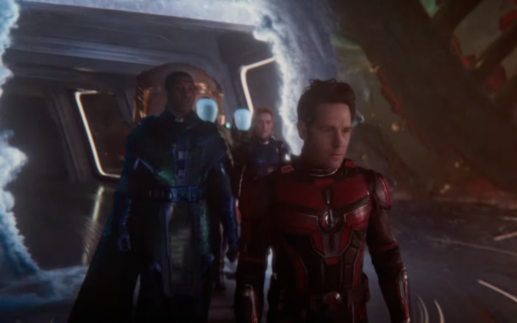 Paul Rudd, Kathryn Newton, and Jonathan Majors in Ant-Man 3!
