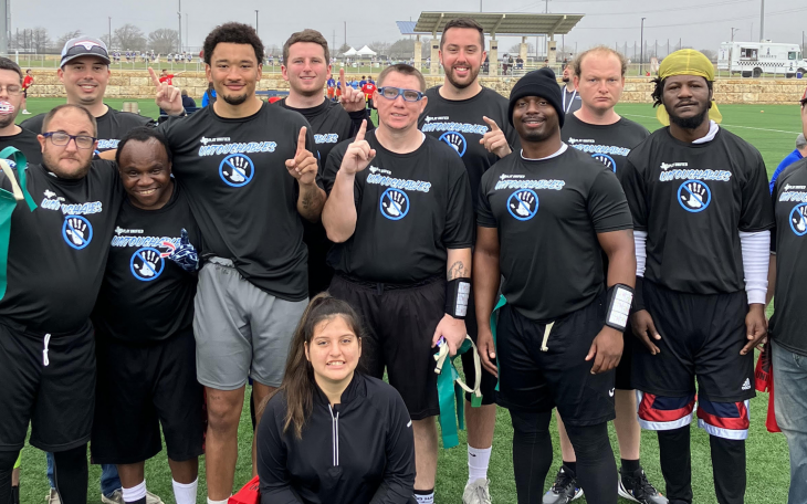 ASU's Untouchables Flag Football Team