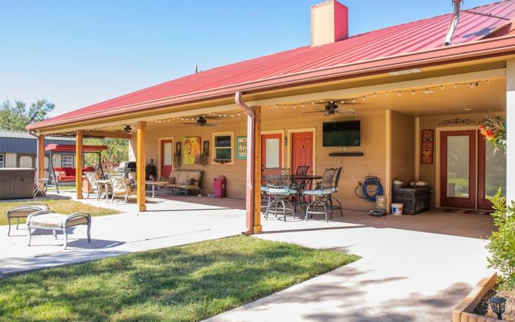 SAN ANGELO, TX — Situated on approximately 5 acres in Christoval this home has everything to enjoy country living. 