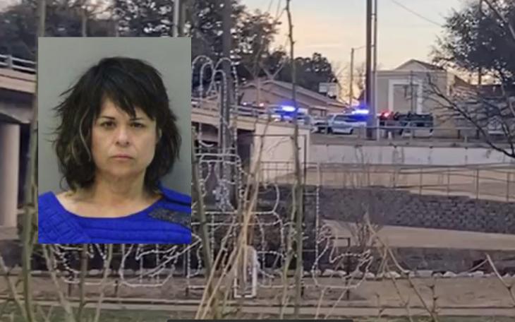 Christina Hufler, 48, led police on a chase through San Angelo on Friday, Feb 17, 2023.