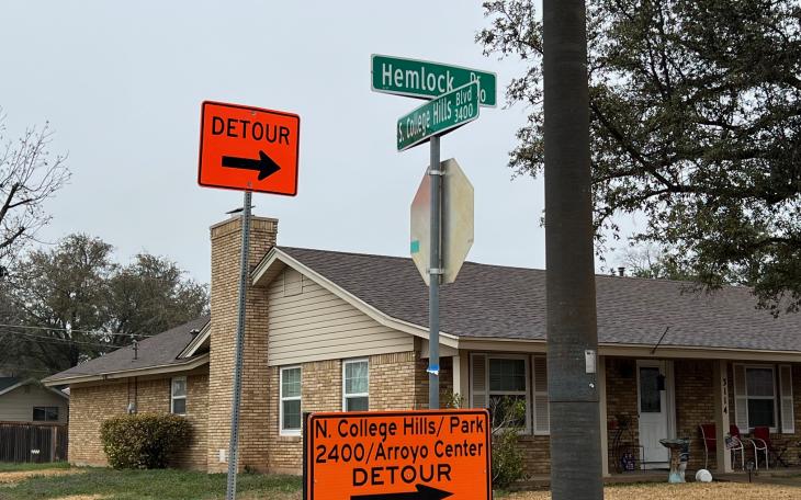 College Hills Hemlock Detour 2.25.23 (LIVE! Photo/Yantis Green)