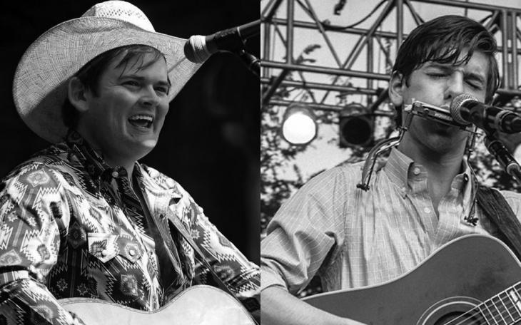 On the left is Case Hardin and on the right is William Beckmann. Both photos are promo photos from the respective artists' websites.