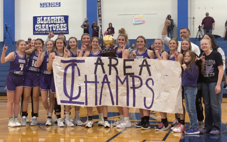 The 1A Area Champ Irion County Lady Hornets