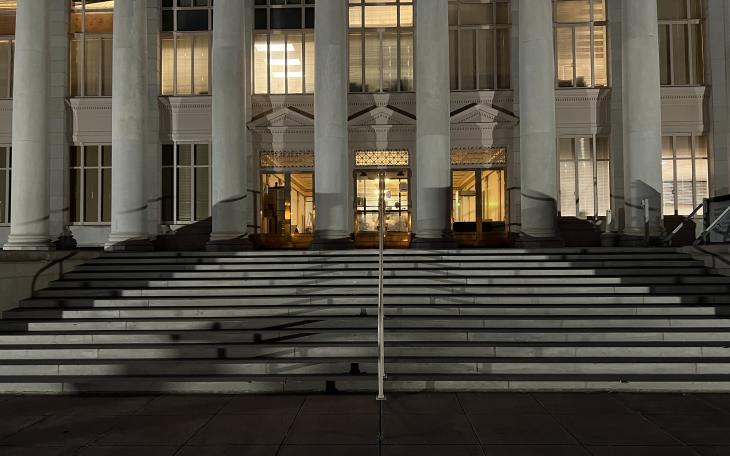 Tom Green County Courthouse at Night