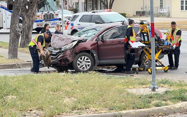 Crash Twohig Honda SUV (LIVE! Photo/Matt Trammell)