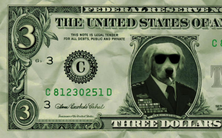 Counterfeit Money Fake $3 Bill (Courtesy/google)