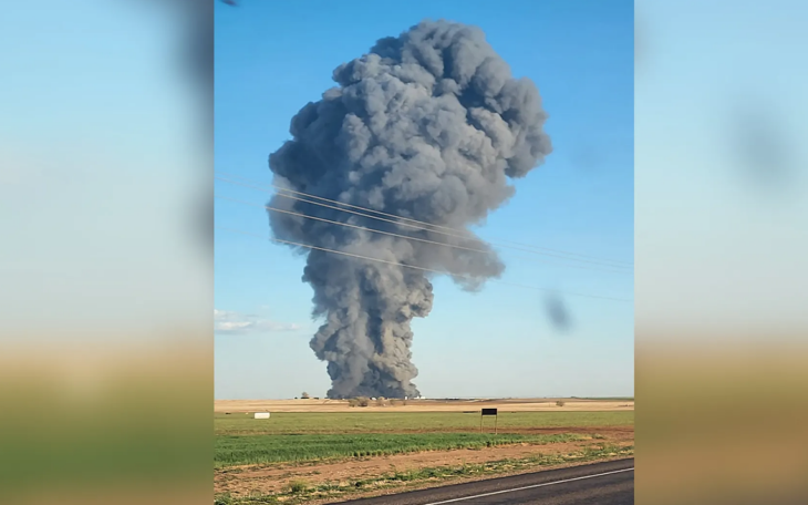 Dairy Blast Kills 18,000 Cows (Courtesy/Castro Co. SO)