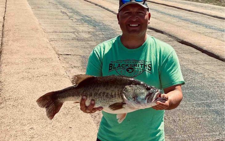 Henry Vera, Jr. 10.73 Ivie Bass (Courtesy/Inland Fisheries)