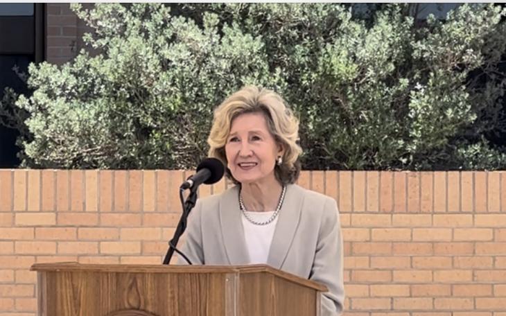Kay Bailey Hutchison at ASU 4.27.23 (LIVE! Photo/Yantis Green)