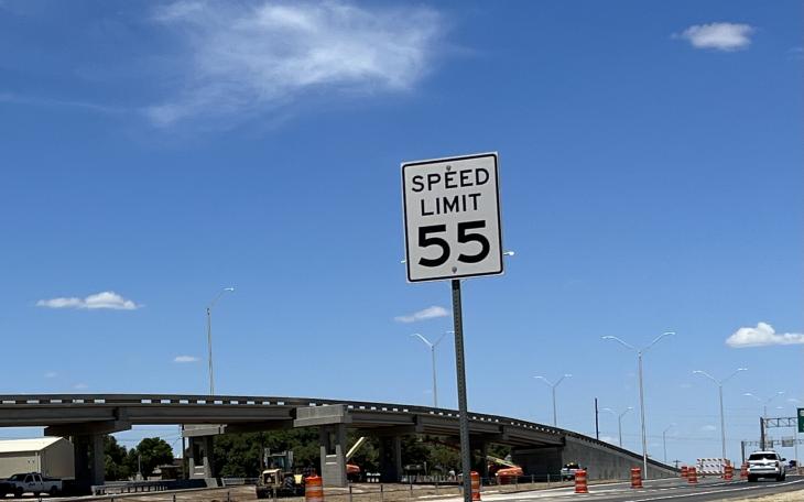 Speed Limit 55 Sign (LIVE! Photo/Yantis Green)