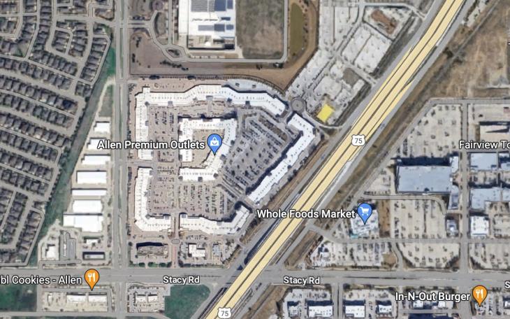 Allen Premium Outlets (Courtesy/googlemaps)