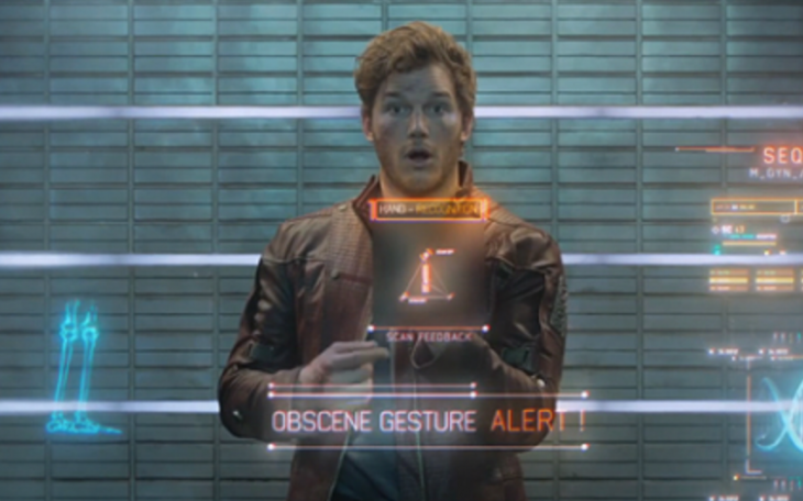 Offensive Gesture - Guardian of the Galaxy (Courtesy/With an Accent)