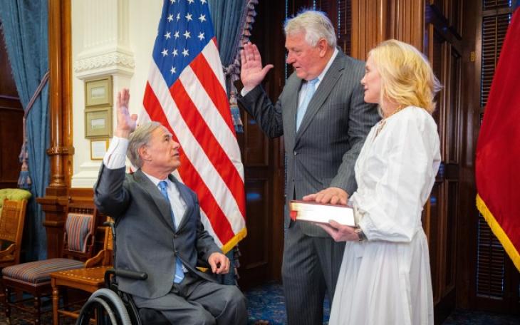 John Scott Appointed Attorney General (Courtesy/gov.texas.gov)