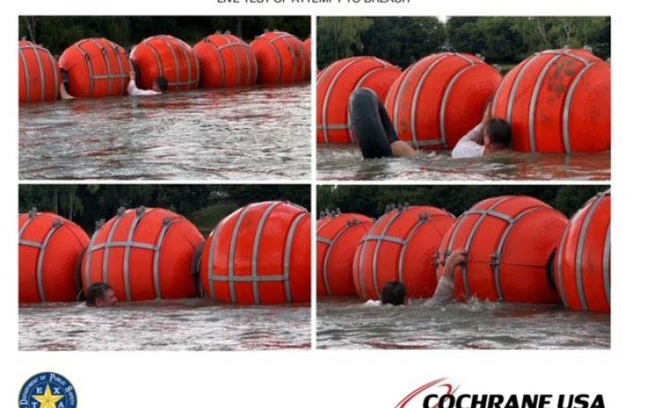 Border Buoy Test (Courtesy/DPS)