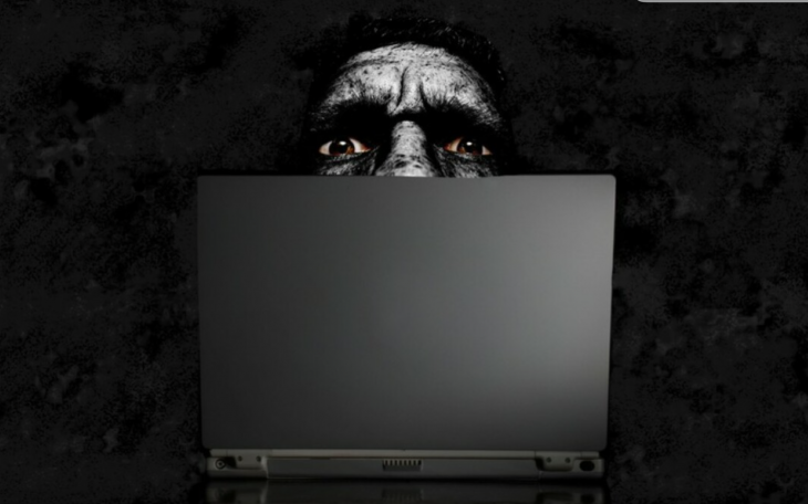 Disturbed Individual Watching a Computer Screen (Courtesy/Google)