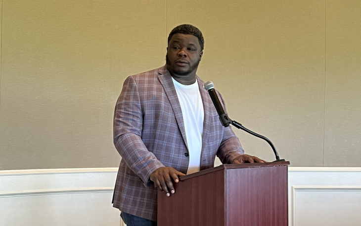 Texas A&amp;M's Assistant Head Coach Elijah Robinson