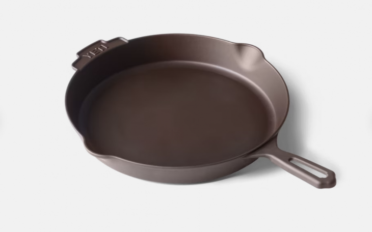 YETI Brand Cast Iron Skillet