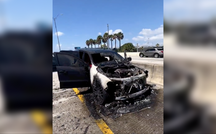 Leonard Fournette's Fiery SUV