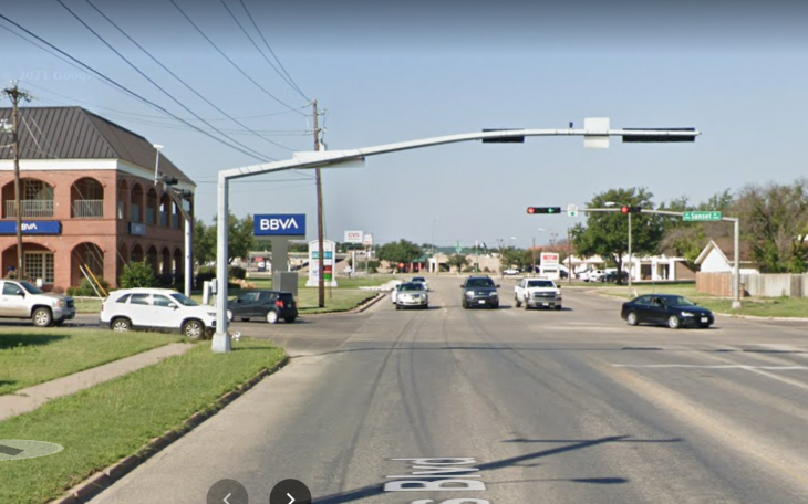 College Hills Blvd. at Sunset Dr. (Courtesy/google)