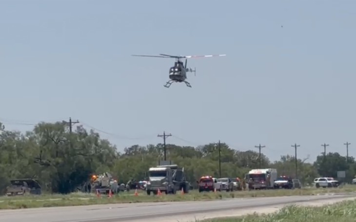 AirMed1 Called to Crash at US 87 and Glass Rd. on July 17, 2023