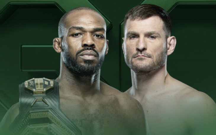 Jon Jones and Stepe Miocic