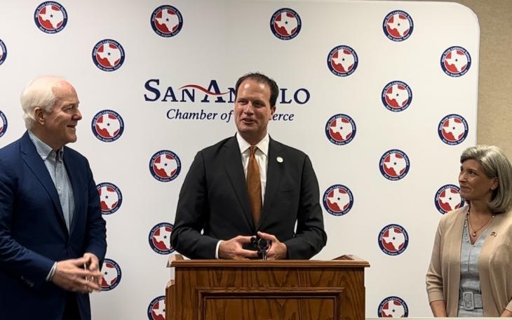 Senator Cornyn, Rep. Pfluger, Senator Ernst at 2023 WTLS (LIVE! Photo/Yantis Green)