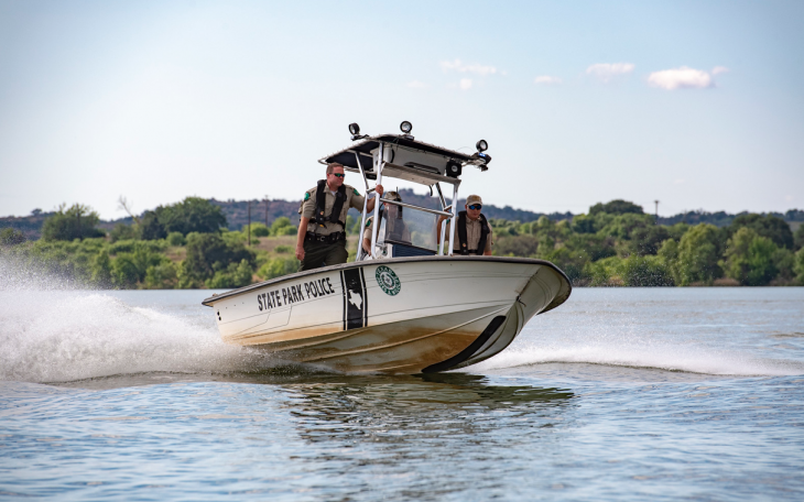 Texas Game Wardens Patrol Boat (Courtesy/TPWD)