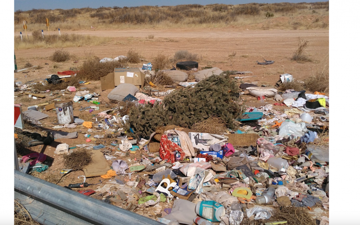 Illegal Dumping (Courtesy/El Paso Water)