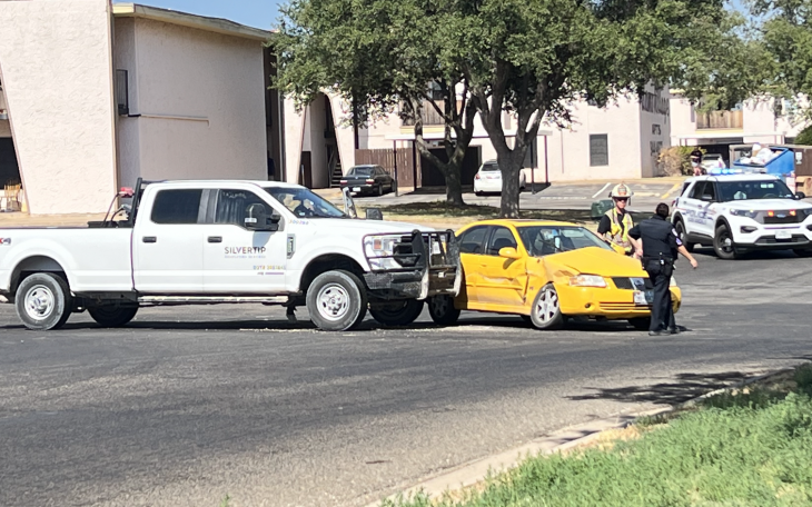 Crash at Green Valley and Green Meadow on Aug. 11, 2023