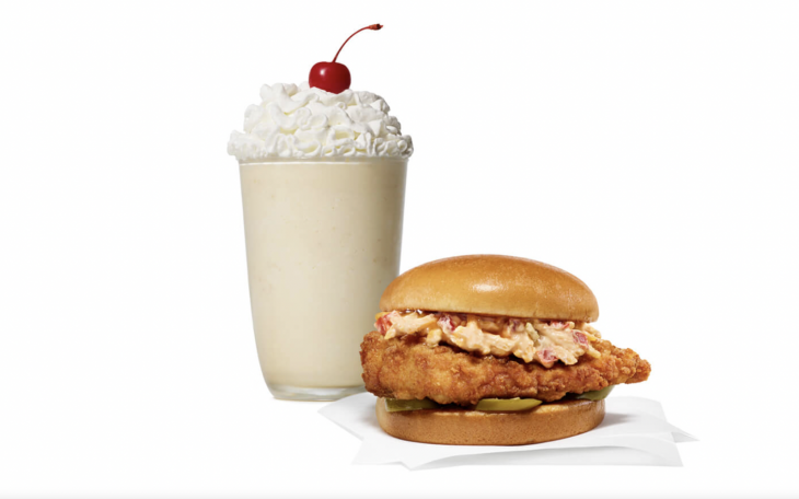 Honey Pepper Pimento Chicken Sandwich