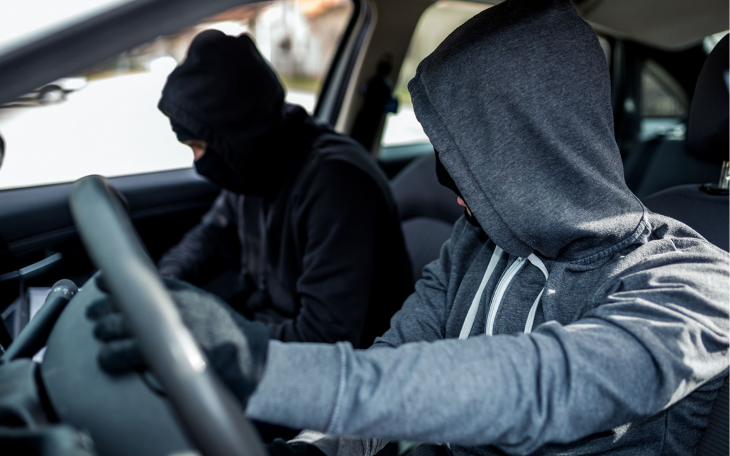 Grand Theft Auto Stolen Car (Courtesy/Driving CA)