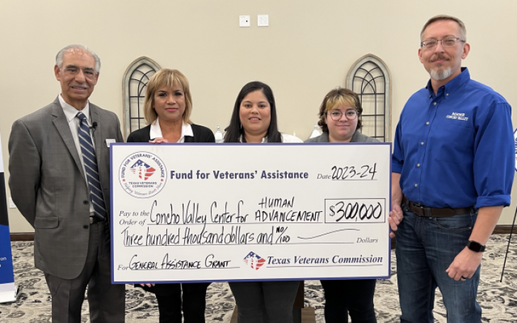 Gov. Announces Grants to Concho Valley Center for Human Advancement (Courtesy gov.texas.gov)