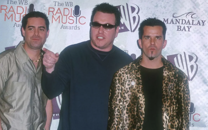 The Band Smash Mouth with Lead Singer Steve Harwell (middle)