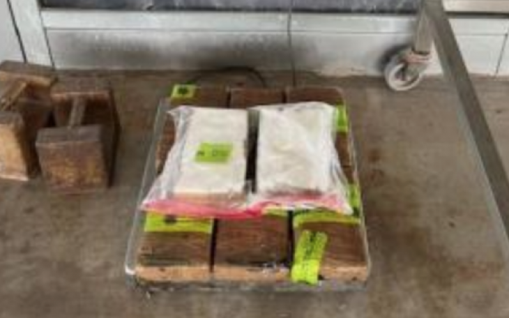19lbs Cocaine Pharr TX (Courtesy CBP)