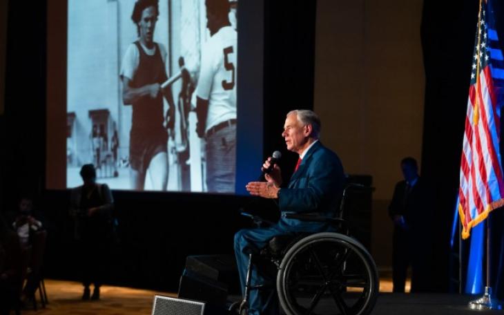 Gov. Abbott on School Vouchers Friday (Courtesy gov.texas.gov)