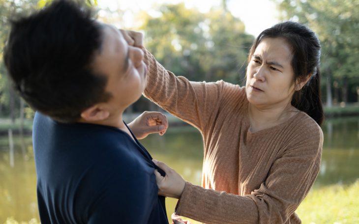 Assault Female on Male (Courtesy Marriage Missions International)