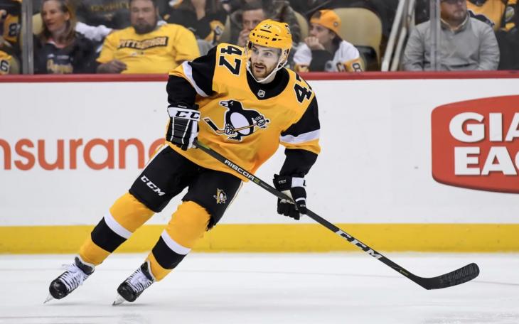 Former Pittsburgh Penguin Adam Johnson