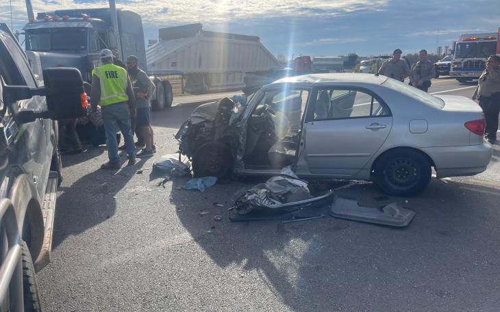 Crash 2105 at 277 (LIVE Photo Matt Cutrer)