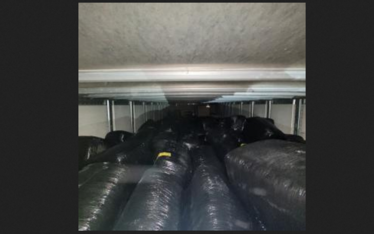 3643 pounds of Marijuana in Laredo 11/8/23 (Courtesy CBP)