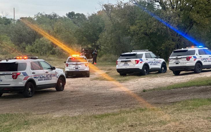 Police repspond to a stabbing at the Ben Ficklin low water crossing