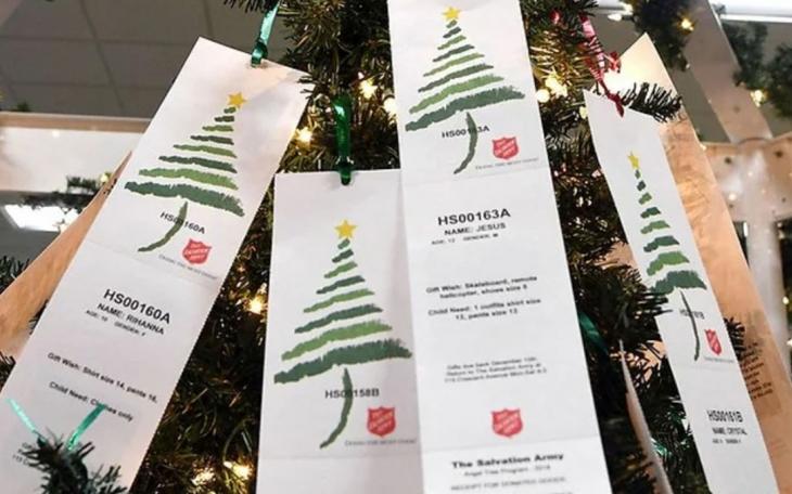 Salvation Army Angel Tree