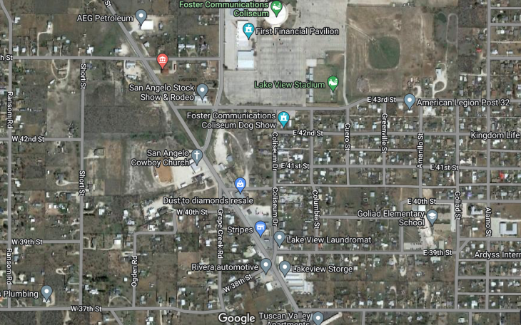 Chadbourne St. Google Map (Courtesy Google Maps)