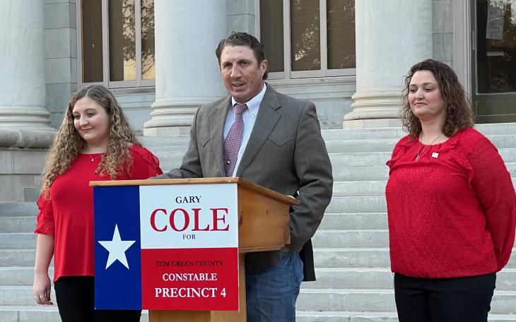 Gary Cole for TGC Constable Pct. 4 (LIVE! Photo Yantis Green)