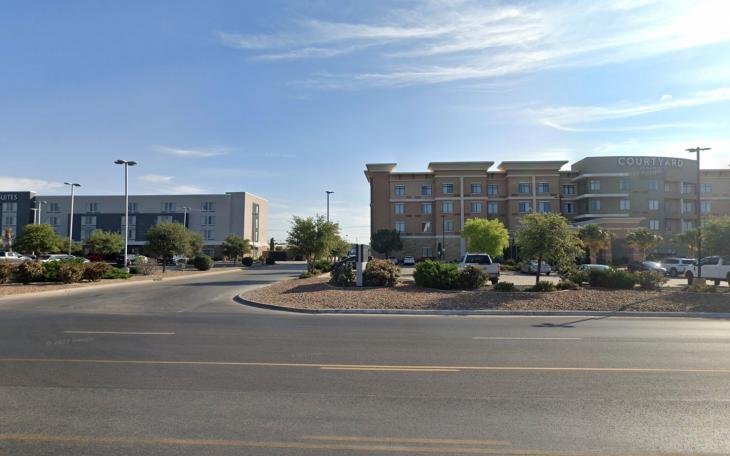Hotel Row in San Angelo at the Houston Harte Expressway and Southwest Blvd.